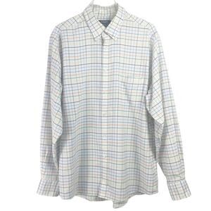 CHAPS Classic Fit Wrinkle Free Plaid Dress Shirt